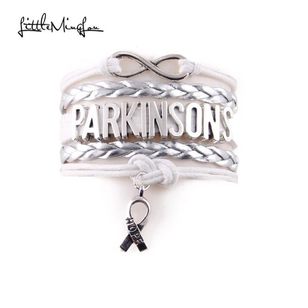 charm bracelets little minglou infinity hope parkinsons bracelet ribbon awareness leather wrap men & bangles for women jewelry, Golden;silver
charm bracelets little minglou infinity hope parkinsons bracelet ribbon awareness leather wrap men & bangles for women jewelry, Golden;silver