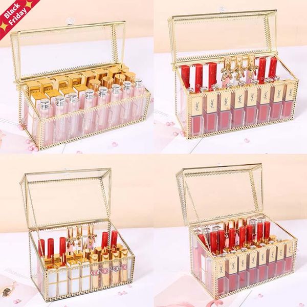 gold makeup organizer storage box plastic container case for lipstick skin care nail polish rangement display stand boxes & bins
gold makeup organizer storage box plastic container case for lipstick skin care nail polish rangement display stand boxes & bins
