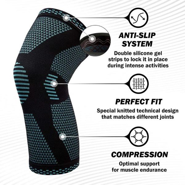 elbow & knee pads elastic brace support compression sleeve sports kneepads for gym fitness running cycling basketball volleyball, Black;gray
elbow & knee pads elastic brace support compression sleeve sports kneepads for gym fitness running cycling basketball volleyball, Black;gray