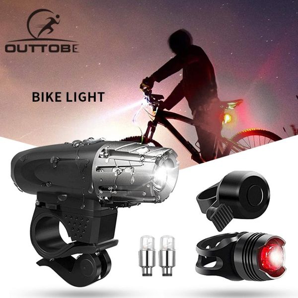 outtobe solar bike light usb rechargeable bicycle headlight front powered tail back rear lights
outtobe solar bike light usb rechargeable bicycle headlight front powered tail back rear lights