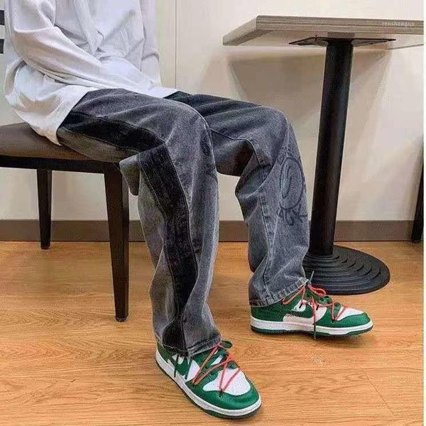 women's pants & capris onlyuu multi-pocket letter printing men and women street personality wild straight loose hip-hop overalls, Black;white
women's pants & capris onlyuu multi-pocket letter printing men and women street personality wild straight loose hip-hop overalls, Black;white