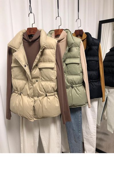 women's vests nieuwe ultra licht down vest vrouwen korte winddicht lichtgewicht warm vrouwelijke witte eendendons jas mouwloze, Black;white
women's vests nieuwe ultra licht down vest vrouwen korte winddicht lichtgewicht warm vrouwelijke witte eendendons jas mouwloze, Black;white