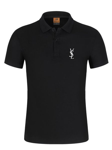 men's polos shirt casual summer stretch shorts sleeve luxury business suit brand m-4xl, White;black
men's polos shirt casual summer stretch shorts sleeve luxury business suit brand m-4xl, White;black