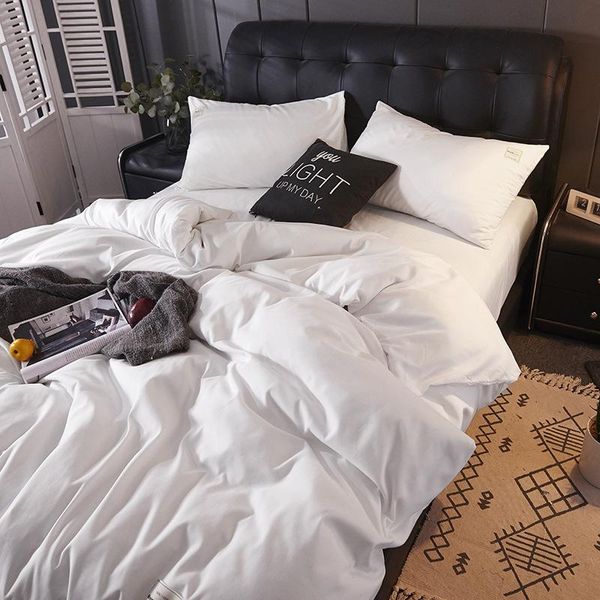 bedding sets frosted solid color duvet cover dormitory household linens set size full twin bed sheet single double
bedding sets frosted solid color duvet cover dormitory household linens set size full twin bed sheet single double