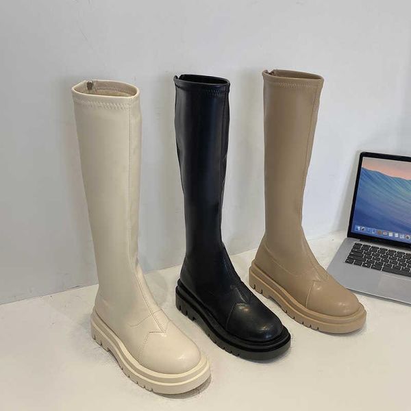 boots knee length autumn and winter 2021 long female knight thick soled versatile show thin high, Black
boots knee length autumn and winter 2021 long female knight thick soled versatile show thin high, Black