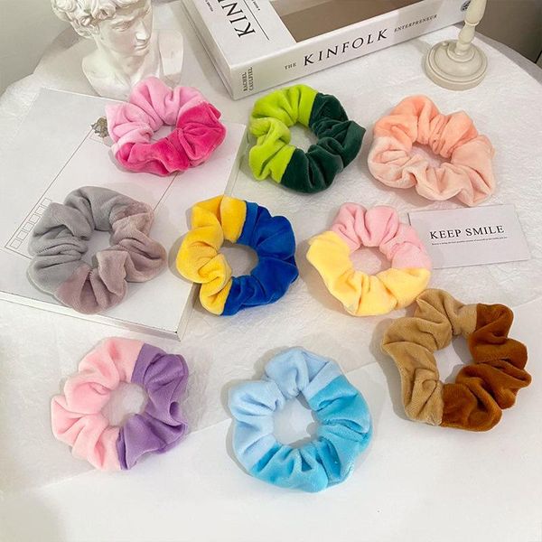 hair accessories color matching plush ring candy simple student tie rubber band head rope girl clip kids, Slivery;white
hair accessories color matching plush ring candy simple student tie rubber band head rope girl clip kids, Slivery;white