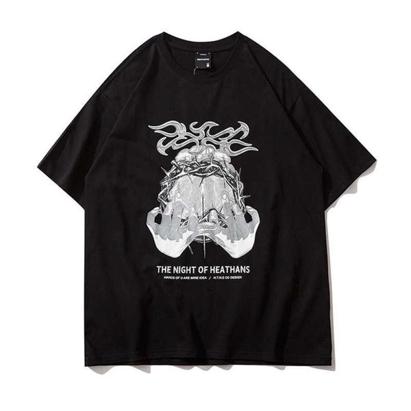 summer t shirt oversize men / women streetwear tshirt short sleeve harajuku t-shirt cotton tee loose japanese style 210527, White;black
summer t shirt oversize men / women streetwear tshirt short sleeve harajuku t-shirt cotton tee loose japanese style 210527, White;black