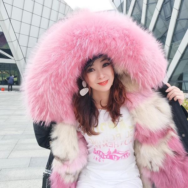 women's fur & faux libieliy winter women green short parka jacket real coat lining parkas warm coats slim, Black
women's fur & faux libieliy winter women green short parka jacket real coat lining parkas warm coats slim, Black