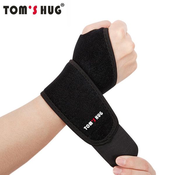 wrist support 1 pcs adjustable protect brace wristband tom's hug brand professional sports protection wristbands black, Black;red
wrist support 1 pcs adjustable protect brace wristband tom's hug brand professional sports protection wristbands black, Black;red