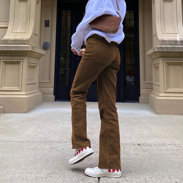 capri casual autumn veet brown pants long ny women mid waist capris fashion y2k sweatpants pocket 90s, Black;white
capri casual autumn veet brown pants long ny women mid waist capris fashion y2k sweatpants pocket 90s, Black;white