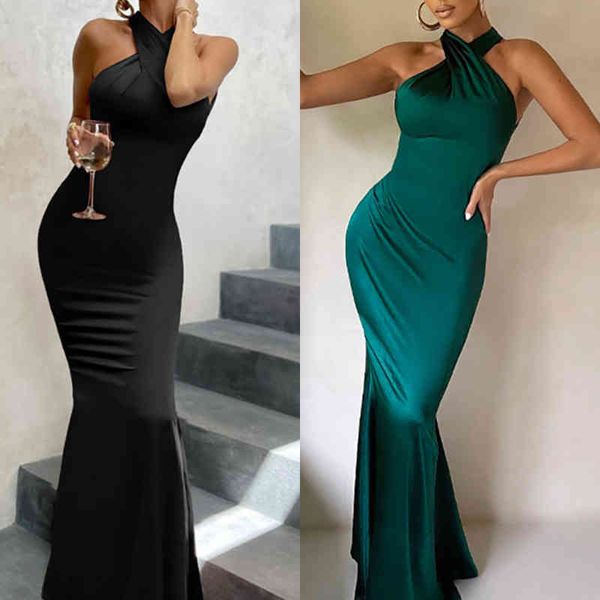 nxy maxi green satin sleeveless elegant party dresses backless 2022 summer black off shoulder club bodycon dres 0307, Black;gray
nxy maxi green satin sleeveless elegant party dresses backless 2022 summer black off shoulder club bodycon dres 0307, Black;gray