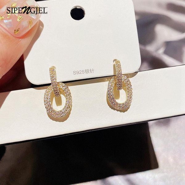 sipengjeltrendy cubic zircon vintage geometric oval earrings gold color for women jewelry 2021 stud, Golden;silver
sipengjeltrendy cubic zircon vintage geometric oval earrings gold color for women jewelry 2021 stud, Golden;silver