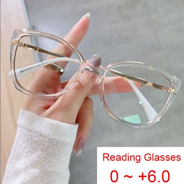 sunglasses 2022 brand clear frame cat eye eyeglasses plus +2 +3.5 +6.0 fashion anti blue light computer magnifier reading glasses women, White;black
sunglasses 2022 brand clear frame cat eye eyeglasses plus +2 +3.5 +6.0 fashion anti blue light computer magnifier reading glasses women, White;black