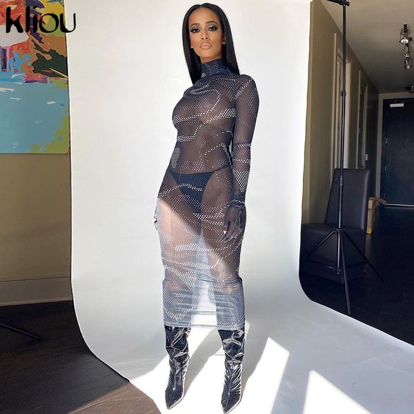 2021kliou mesh dress full sleeve summer dresses for women hollow out skinny turtleneck fashion female outfit slim clubwear, Black;gray
2021kliou mesh dress full sleeve summer dresses for women hollow out skinny turtleneck fashion female outfit slim clubwear, Black;gray