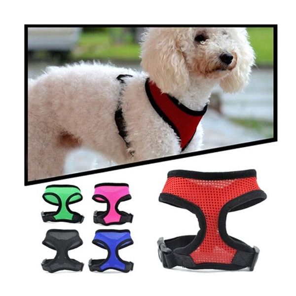dog collars & leashes adjustable soft breathable harness nylon mesh vest for dogs pets collar chest strap leash rope ma874760
dog collars & leashes adjustable soft breathable harness nylon mesh vest for dogs pets collar chest strap leash rope ma874760