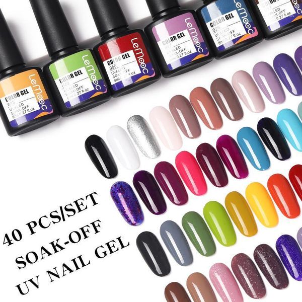 nail gel polish set 40pcs soak off semi permanent hybrid varnish kit uv led glitter lacquers base matte coat kits1
nail gel polish set 40pcs soak off semi permanent hybrid varnish kit uv led glitter lacquers base matte coat kits1
