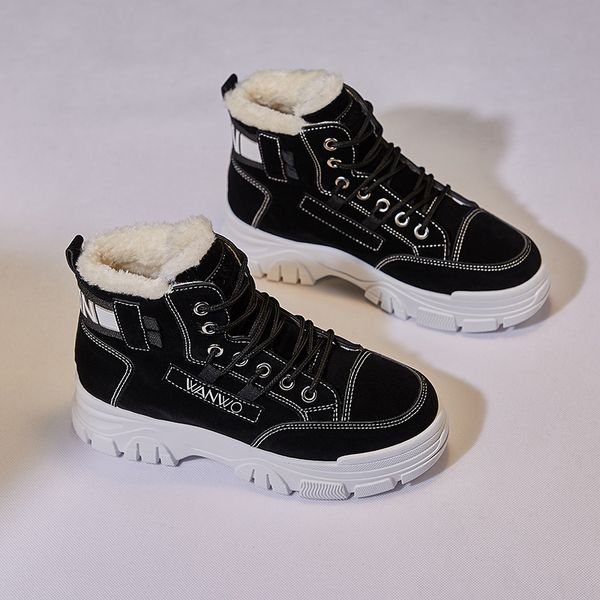 dress shoes retro winter boots women's fashionable shoes notch snow teddy casual mujer 0iv3, Black
dress shoes retro winter boots women's fashionable shoes notch snow teddy casual mujer 0iv3, Black