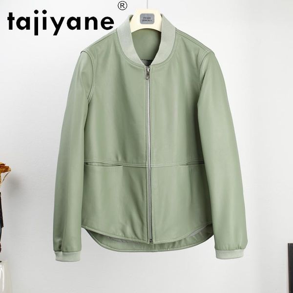 women's leather & faux tajiyane 2021 spring real sheepskin jacket women genuine coats green jackets plus size 5xl 6xl mujer chaqueta tn, Black
women's leather & faux tajiyane 2021 spring real sheepskin jacket women genuine coats green jackets plus size 5xl 6xl mujer chaqueta tn, Black
