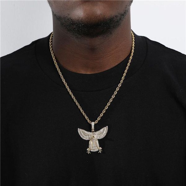 pendant necklaces hip hop bling iced out cubic zirconia stone eagle spreading necklace pendants men women tennis chain jewelry with solid ba, Silver
pendant necklaces hip hop bling iced out cubic zirconia stone eagle spreading necklace pendants men women tennis chain jewelry with solid ba, Silver