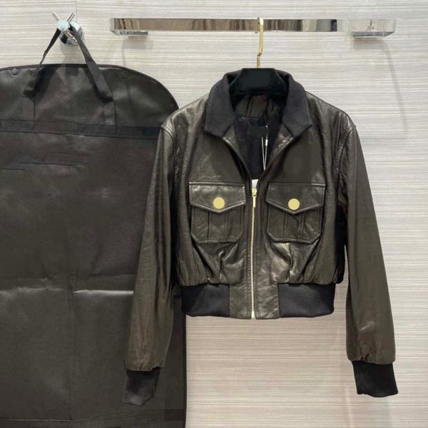 women's jackets streetwear 100%sheepskin for women summer 2021 high-end brand big pockets slim luxury gold button handsome coats, Black;brown
women's jackets streetwear 100%sheepskin for women summer 2021 high-end brand big pockets slim luxury gold button handsome coats, Black;brown