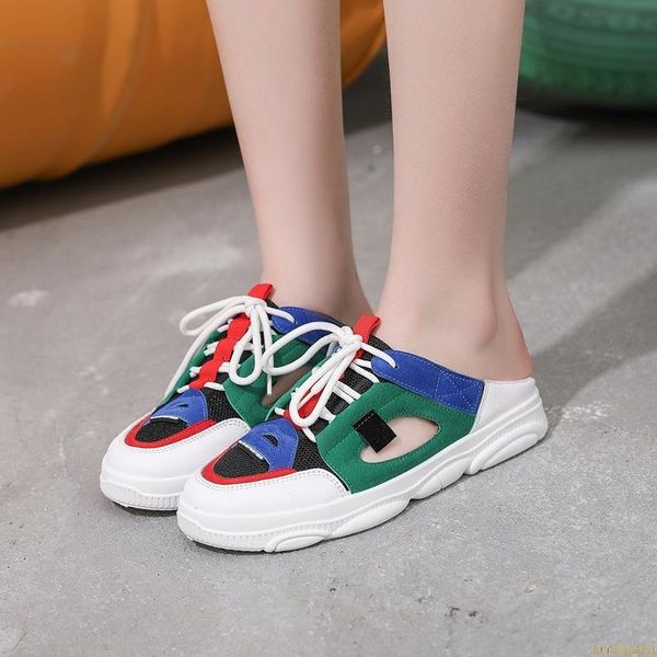 sandals platform woman shoes ins fashion breathable casual couple patchwork flat slides for 03e6, Black
sandals platform woman shoes ins fashion breathable casual couple patchwork flat slides for 03e6, Black