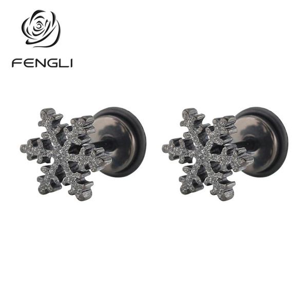 stud fengli 2021 fashion stainless steel earring simple snowflake versatile personality earrings for women, Golden;silver
stud fengli 2021 fashion stainless steel earring simple snowflake versatile personality earrings for women, Golden;silver