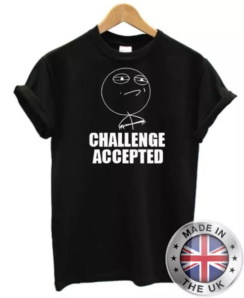 challenge aceptado camiseta s-xxl hombre mujer geek nerd divertido troll, White;black
challenge aceptado camiseta s-xxl hombre mujer geek nerd divertido troll, White;black