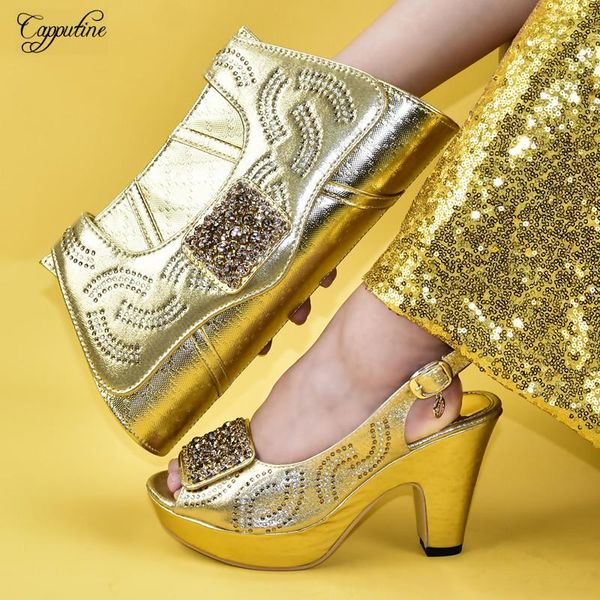 dress shoes coming gold african sandal and bag set fashion pumps with handbag 9310-3 heel height .5cm, Black
dress shoes coming gold african sandal and bag set fashion pumps with handbag 9310-3 heel height .5cm, Black