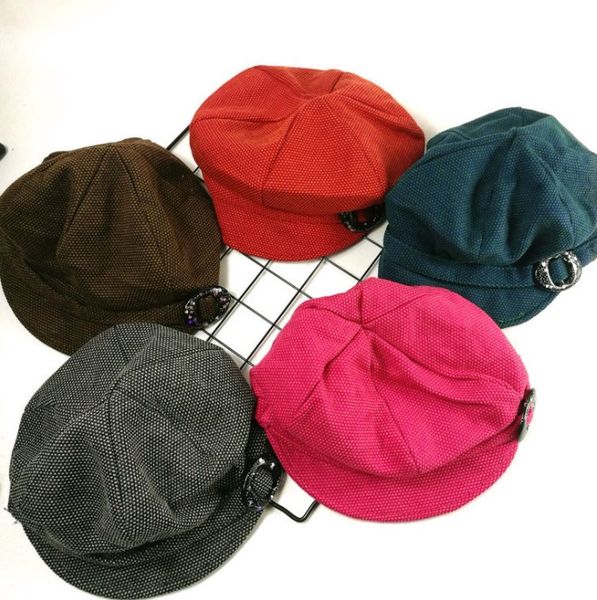 beret autumn small fragrance octagonal cap versatile british retro japanese, Blue;gray
beret autumn small fragrance octagonal cap versatile british retro japanese, Blue;gray