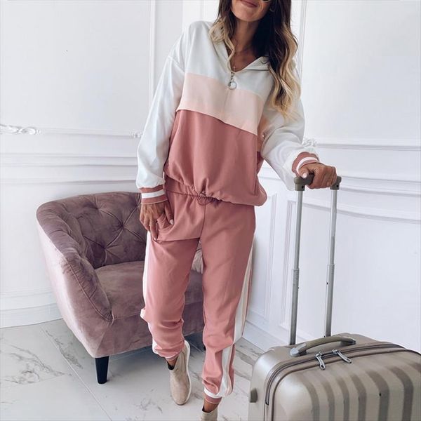 hoodies tracksuits running sets womens pants patchwork sportswear 2pc long sleeve sweatshirt pant spring autumn suit set, White
hoodies tracksuits running sets womens pants patchwork sportswear 2pc long sleeve sweatshirt pant spring autumn suit set, White