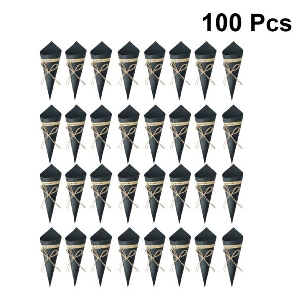 gift wrap 100pcs diy kraft paper cones creative flower holder bouquet candy boxes wedding party gifts - black
gift wrap 100pcs diy kraft paper cones creative flower holder bouquet candy boxes wedding party gifts - black