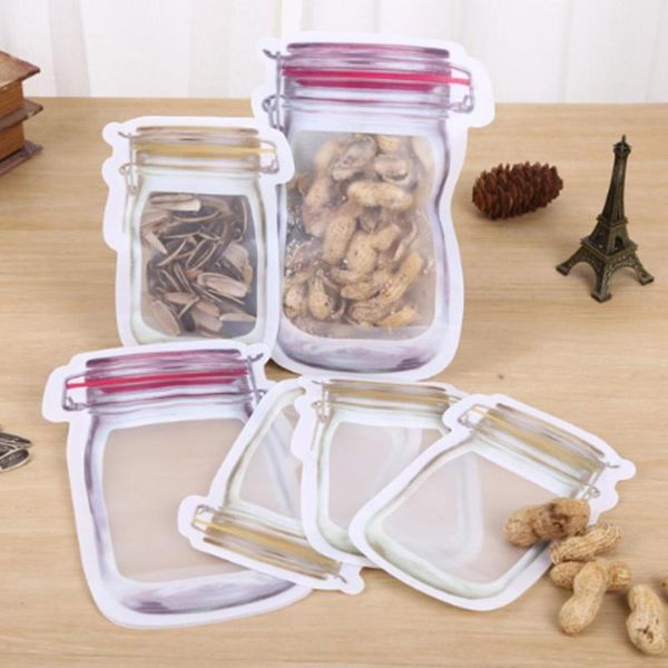 storage bags 12 pieces mason jar zipper reusable snack saver bag leakproof food sandwich for travel kids
storage bags 12 pieces mason jar zipper reusable snack saver bag leakproof food sandwich for travel kids