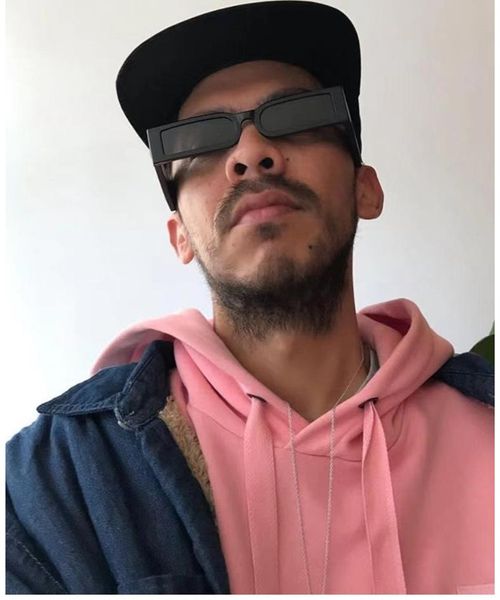 sunglasses fashion designer oversized square men vintage ins shield driving sun glasses for male uv400, White;black
sunglasses fashion designer oversized square men vintage ins shield driving sun glasses for male uv400, White;black