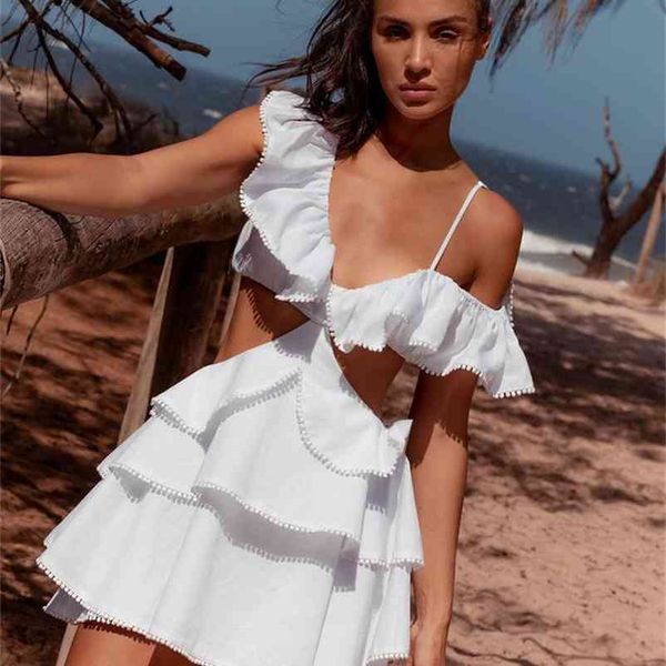 spring women off the shoulder ruffled backless holiday vocation mini dress 210331, Black;gray
spring women off the shoulder ruffled backless holiday vocation mini dress 210331, Black;gray