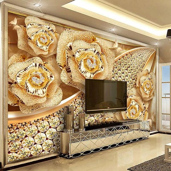 wallpapers european style 3d stereo diamond flower jewelry wallpaper living room tv sofa bedroom luxury home decor wall papers po murals
wallpapers european style 3d stereo diamond flower jewelry wallpaper living room tv sofa bedroom luxury home decor wall papers po murals