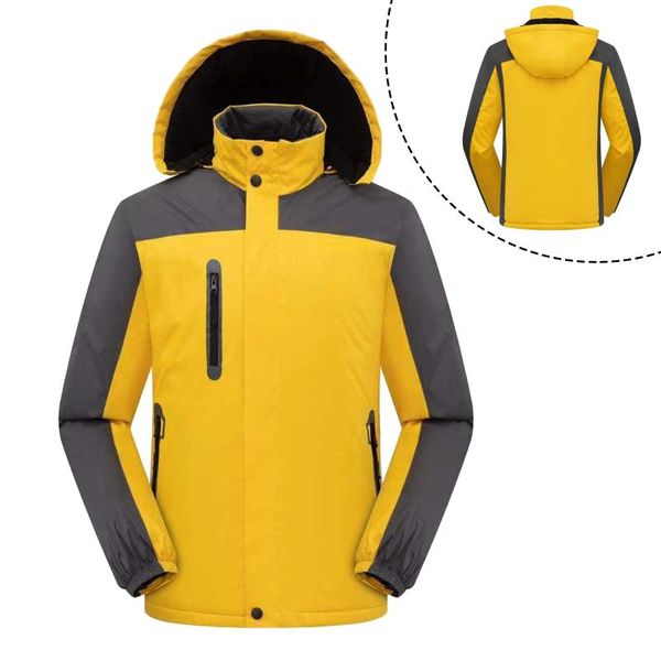 men's jackets fleece windbreaker jacket military hooded waterproof windproof casual women's 2021 fall/winter, Black;brown
men's jackets fleece windbreaker jacket military hooded waterproof windproof casual women's 2021 fall/winter, Black;brown