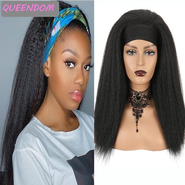 synthetic wigs kinky straight headband for black women 18 inch yaki head wrap wig heat resistant cosplay with scarf
synthetic wigs kinky straight headband for black women 18 inch yaki head wrap wig heat resistant cosplay with scarf