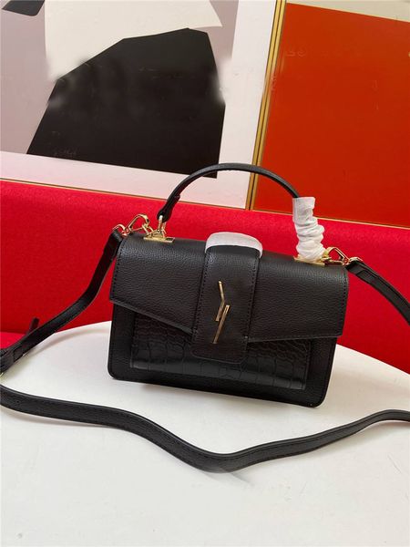 designer luxury black womens tote bag flip handbag genuine cowhide leather shoulder bag crocodile pattern crossbody size:23*14*9cm
designer luxury black womens tote bag flip handbag genuine cowhide leather shoulder bag crocodile pattern crossbody size:23*14*9cm