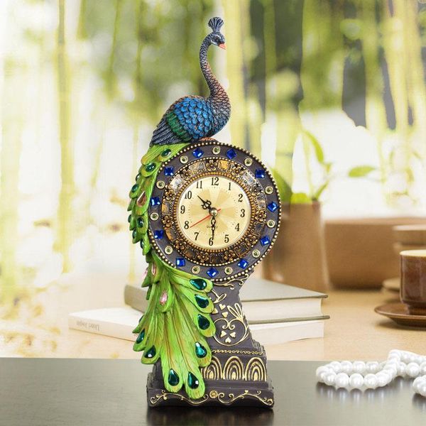 desk & table clocks american creative clock retro craft classic living room luxury peacock mute resin reloj de escritorio office decor dm50c
desk & table clocks american creative clock retro craft classic living room luxury peacock mute resin reloj de escritorio office decor dm50c