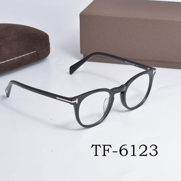 fashion sunglasses frames tom for man optical eyeglasses forde small face round women reading myopia prescription glasses tf6123 with case, Black
fashion sunglasses frames tom for man optical eyeglasses forde small face round women reading myopia prescription glasses tf6123 with case, Black