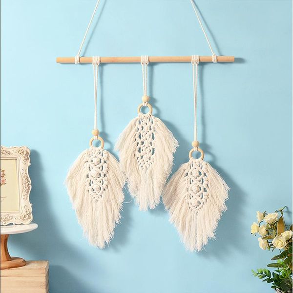 tapestries macrame leaves wall hanging tapestry nordic bohemian tassel decor cotton handwoven bedroom home for gift
tapestries macrame leaves wall hanging tapestry nordic bohemian tassel decor cotton handwoven bedroom home for gift