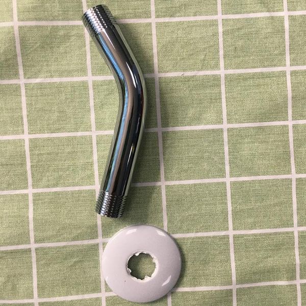 bathroom shower sets head extension arm with flange riser 6 inch stainless steel pipe
bathroom shower sets head extension arm with flange riser 6 inch stainless steel pipe