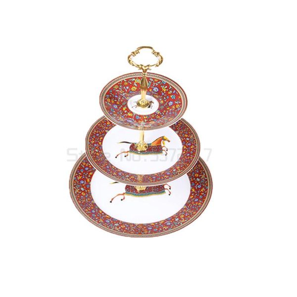 dishes & plates european three layer fruit cake snack tray dried holder buffet display rack living room dessert special plate
dishes & plates european three layer fruit cake snack tray dried holder buffet display rack living room dessert special plate