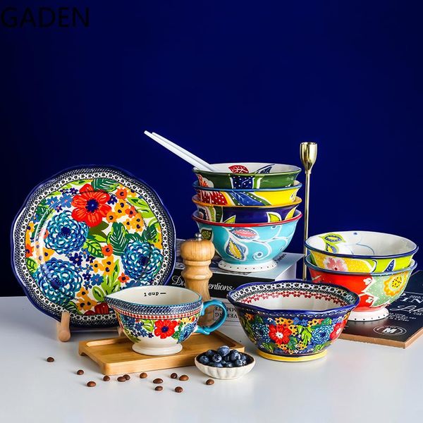bowls creative ceramic bowl 6-inch noodle household fruit salad large 500ml dessert set plate tableware
bowls creative ceramic bowl 6-inch noodle household fruit salad large 500ml dessert set plate tableware