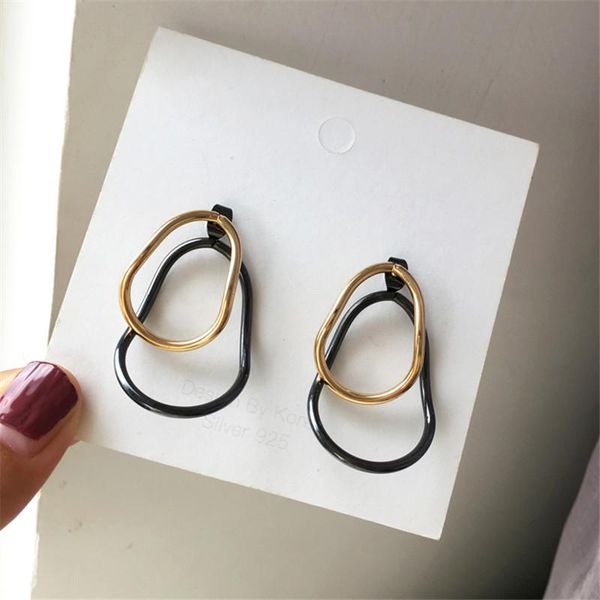 metal punk stitching irregular fashion trendy golden black geometric detachable joker stud earrings for women jewelry, Golden;silver
metal punk stitching irregular fashion trendy golden black geometric detachable joker stud earrings for women jewelry, Golden;silver