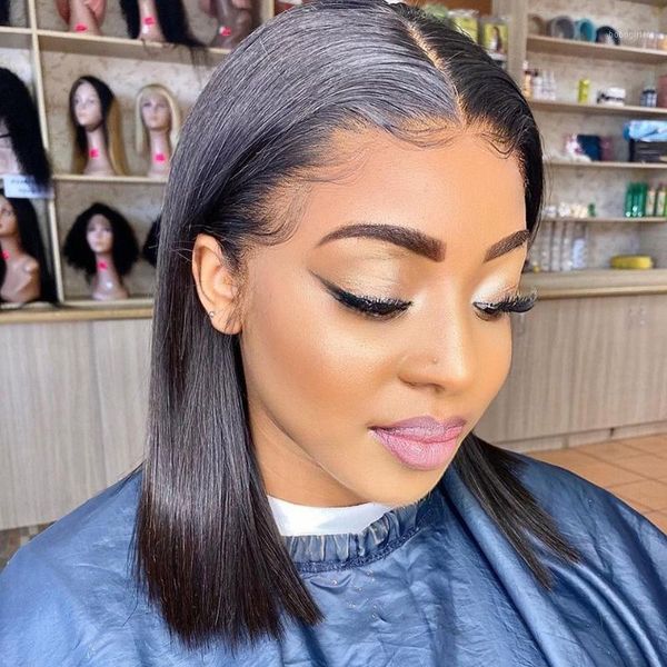 brazilian wig straight short bob lace front wigs 13x6x1 t part human hair pre plucked with baby hair1, Black;brown
brazilian wig straight short bob lace front wigs 13x6x1 t part human hair pre plucked with baby hair1, Black;brown