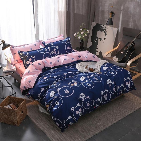 bedding sets cartoon cute bear face prints bedspreads single twin full king size children's girls bed blue pink bedclothes
bedding sets cartoon cute bear face prints bedspreads single twin full king size children's girls bed blue pink bedclothes