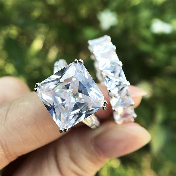 fashion 925 sterling silver cushion cut ring set wedding engagement bridal rings for women party lover jewelry gifts cluster, Golden;silver
fashion 925 sterling silver cushion cut ring set wedding engagement bridal rings for women party lover jewelry gifts cluster, Golden;silver