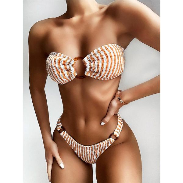 women's swimwear 2021 wrinkled leopard brazilian bikini women female swimsuit two-pieces set bandeau bather bathing suits swim, White;black
women's swimwear 2021 wrinkled leopard brazilian bikini women female swimsuit two-pieces set bandeau bather bathing suits swim, White;black