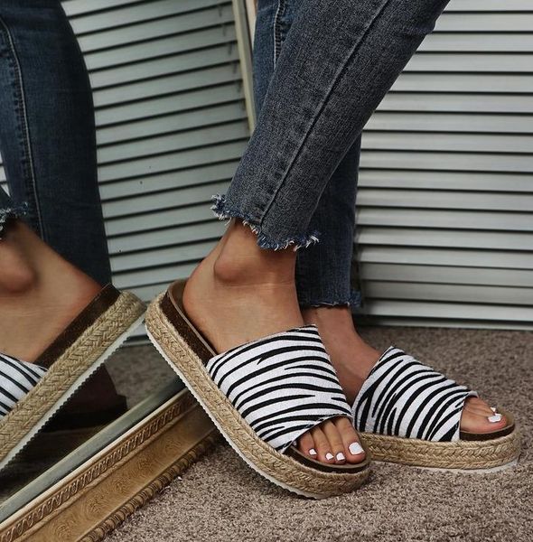 women slippers wedges casual heels shoes woman braided rope beach platform flat sandals, Black
women slippers wedges casual heels shoes woman braided rope beach platform flat sandals, Black